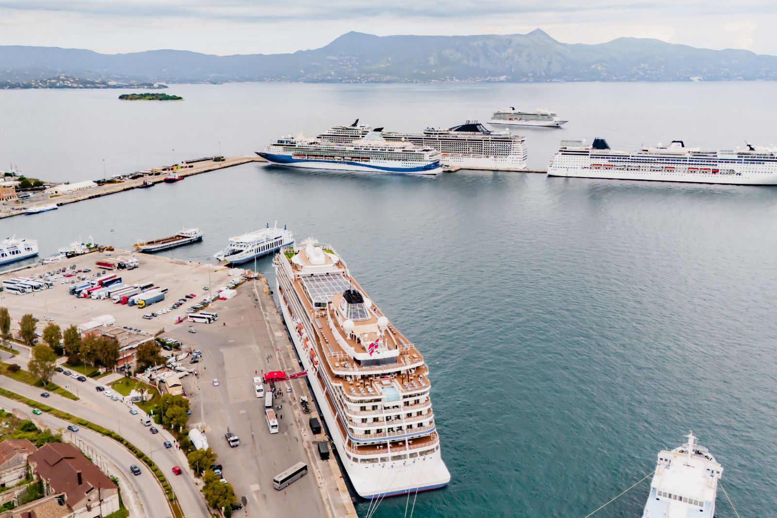 Corfu Cruise Traffic Surges 10.7% in Early 2026